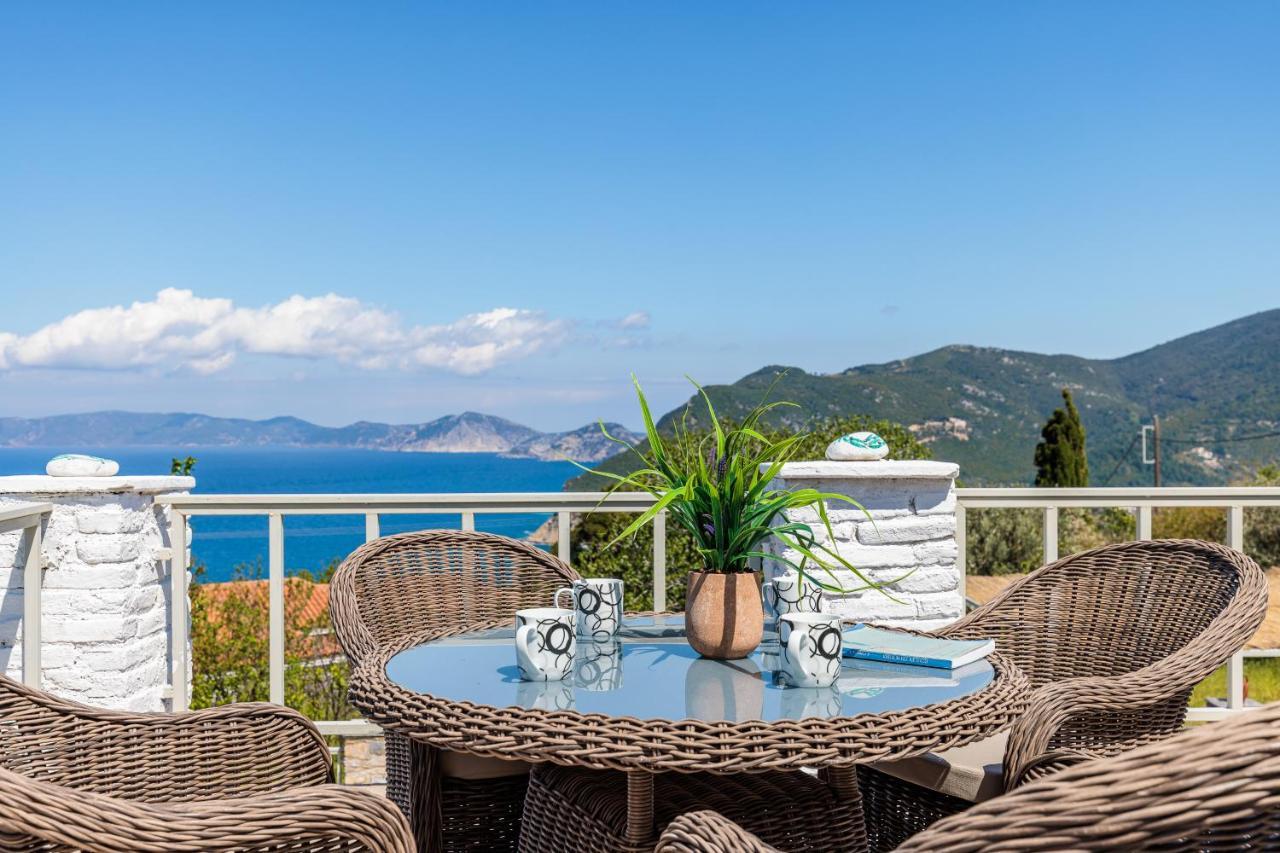 Vainas Belvedere Villa Skopelos Exterior foto